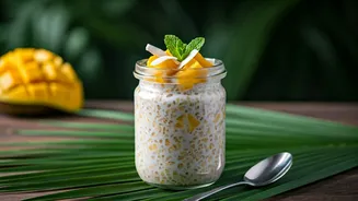 Tropical Coconut Milk Overnight Oats Are Going Insanely Viral Now
