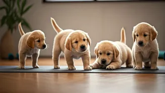 Puppy Yoga: Unleash Joy and Calm Through Playful Poses and Paws