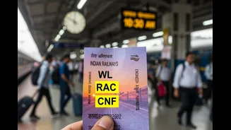What Does 'WL', 'RAC' And 'CNF' Actually Mean On Your Train Ticket?