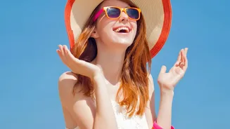 Sun Protection For Coloured Hair Guide: Hats And Scarves For Direct Sunlight