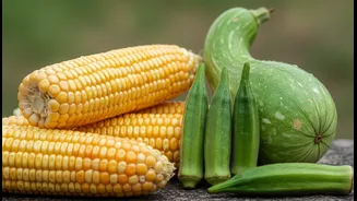 Corn, Bottle Gourd And Okra Lead The List Of Monsoon Kitchen Staples