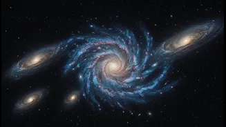 New Space Findings Show Young Galaxies Were More Mature Than Expected