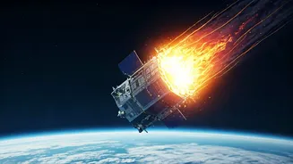 NASA's Van Allen Probe A: A 600kg Satellite's Fiery Return to Earth