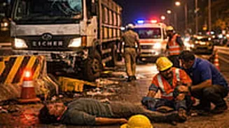 Mumbai Tragedy: Eicher Truck Hits Workers On Eastern Express Highway Near Bhandup, 1 Dead, 2 Injured