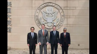 Amid China's Military Drills Around Taiwan, Quad Vows 'Free And Open' Indo-Pacific