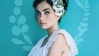 Fresh Flowers Can Turn A Simple Bun Into A Festive Hairstyle: What The Evidence Supports