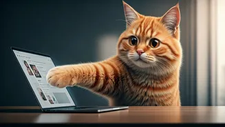 Tame Your Social Media Habits with a Giant Cat Chrome Extension