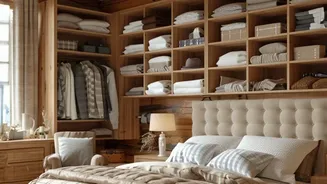 Inside Small Bedroom Furniture Layouts: Using Vertical Storage Instead Of Floor Clutter