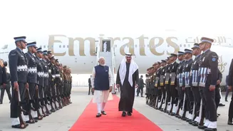 PM Modi receives UAE President Mohamed bin Zayed on brief India visit