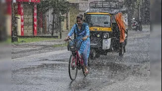 Rain Fury Unleashed: Bengal Depression Puts 2 States On Red Alert, North India Next