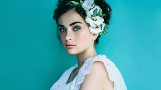 How Dainty Floral Hairpins Add Understated Glamour To Casual And Formal Spring Updos