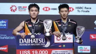 Debut Apik Raymon/Joaquin Warnai Indonesia Masters 2026