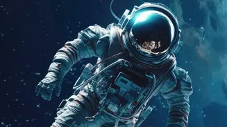 Inflatable modules on commercial space habitats create new space for low gravity research