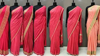 Pink Sarees: 10 Festive Must-Have Options