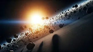 Billions Of Moving Floating Cosmic Rocks Make Up Saturn Rings