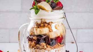 How Quick Snack Shapes The Quick Berry Parfait With Fruit And Yoghurt Story