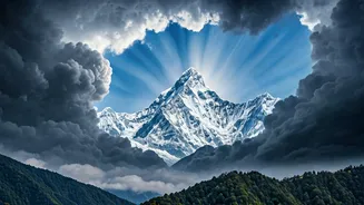 Kanchenjunga's Grand Reveal: Darjeeling's Skies Clear, Treating Tourists to Rare Majestic Views