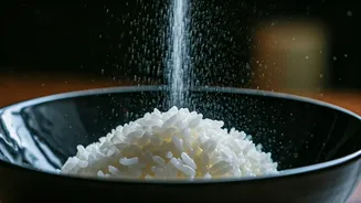 Lock Moisture In Leftover Rice Instantly With Water Splash