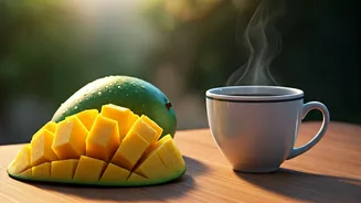 Upgrade Summer Coffee Rules With Tangy Green Mango Chunks