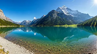 Swiss Lakes Are Giving Snow-and-Chocolate Fatigue A Cure