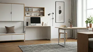 One Space Must Do Everything In Small Homes