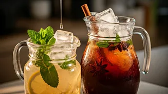 Ditch Sodas For Trending Ice Drip Herbal Infusions