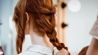 How to Add a Braid Before Securing Hair with a Pencil