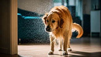 Damp Walks Need Drying Before Sofa Time