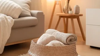 Interior Styling Ideas For Styling Woven Baskets Across Living Rooms And Cozy Bedrooms