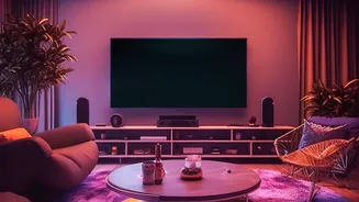 Layered Lighting And Curved Furniture Are Changing Apartment Living Room Design