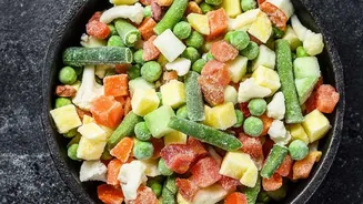 Roasting Can Give Frozen Vegetables a Firmer Finish