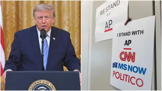 Setback For Trump! Judge Lifts US President's White House Media Ban, Calls It 'Unconstitutional'