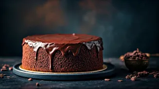 Why Your Instagram Needs A Vintage Dark Chocolate Cake