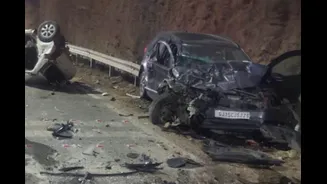 Four Friends, Going For Tea On Birthday, Killed In Car Collision On Ahmedabad Highway In Udaipur