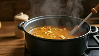 LPG Crisis Sparks Outrage: Man Cooks Curry with Immersion Rod, Internet Mocks 'Quick' Cooking