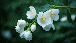 First Rains Make Jasmine The Mood Plant