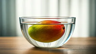 How An Hour In Saltwater Removes Sticky Mango Sap