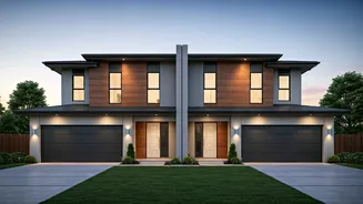 Modern Duplex House Designs: Maximizing Space, Privacy, and Investment Potential
