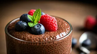 Chocolate Chia Pudding Makes Healthy Snacking Delicious