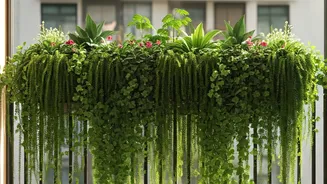 Trailing Greenery Is The Shortcut To Balcony Drama
