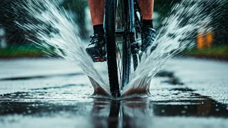 Ride Through The Rain With These Practical Cycling Tips