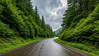 North India's Hidden Roads Shine During Monsoon