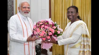 'Inspiring Journey': PM Modi Greets President Murmu On Her 68th Birthday