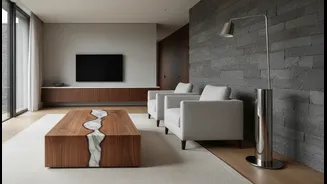 A Modern Flat Can Carry History Through Materials, Not Heavy Styling