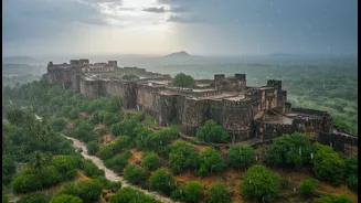 Swap Hill Stations For India's Most Beautiful Monsoon Fort Escapes This Season