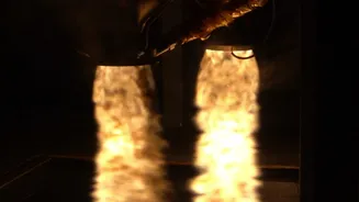 Agnikul Cosmos test fires pair of 3D printed Agnilet Engines