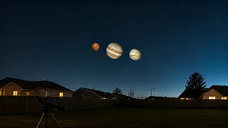 Stargazers Set Up Backyard Equipment For Three-Planet Parade Tonight