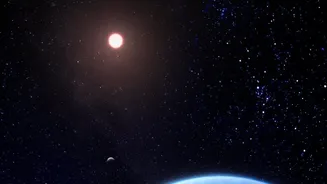 Webb Telescope Spectrum Analysis Reveals Water Vapour On Nearby Rocky Exoplanets