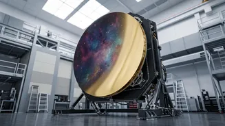 NASA's Nancy Grace Roman Space Telescope Draws Attention To The Telescope's Mirror