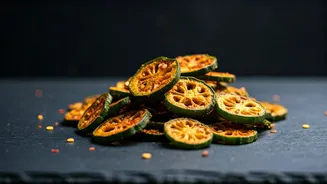 Ditch Potato Wafers For These Crispy Peri-Peri Bhindi Chips